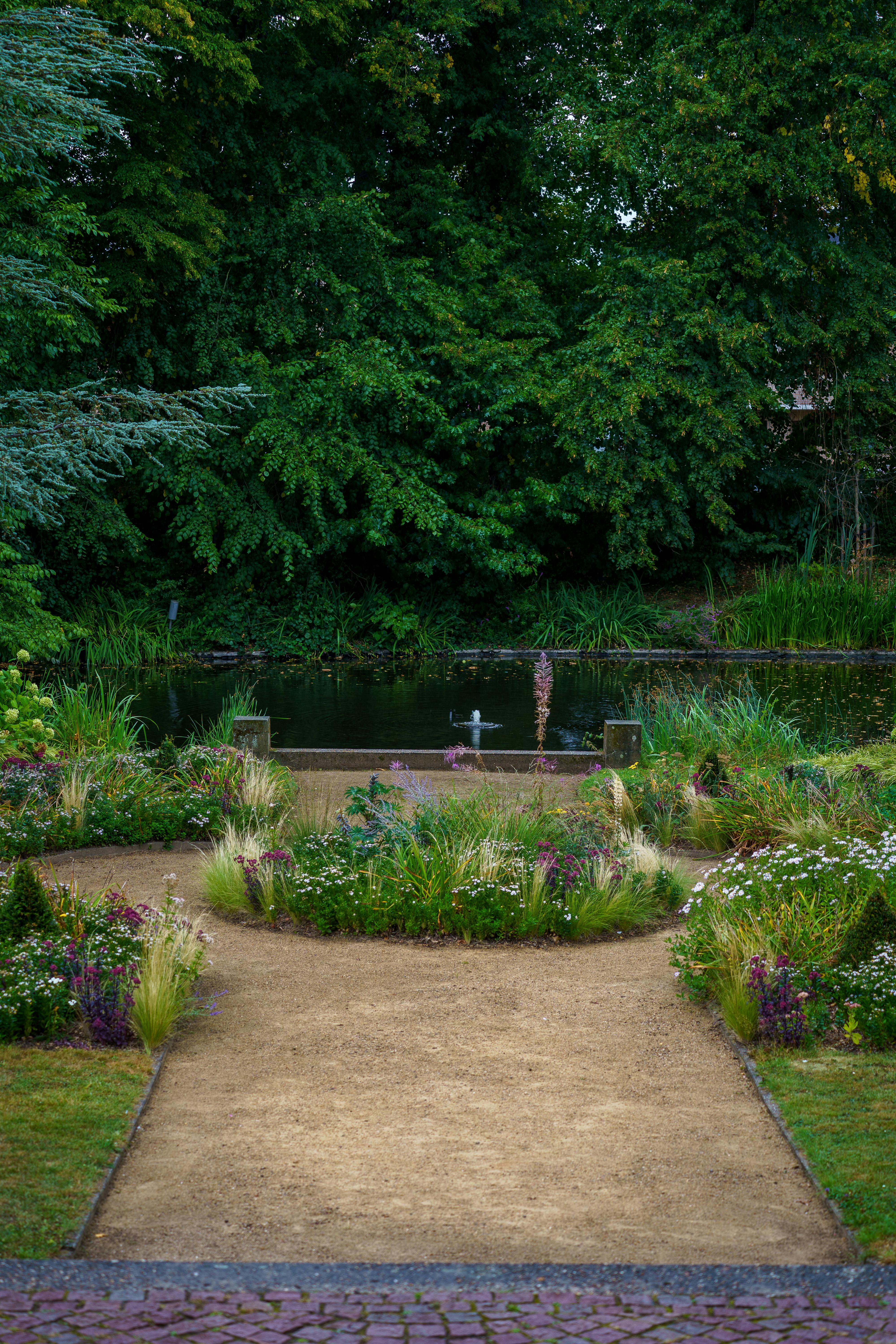 Binding pathways together to stop shifting sand and pebbles